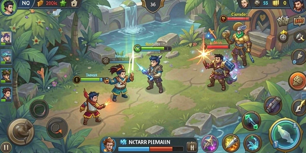 Grafik menawan yang membuat pengalaman bermain semakin seru.