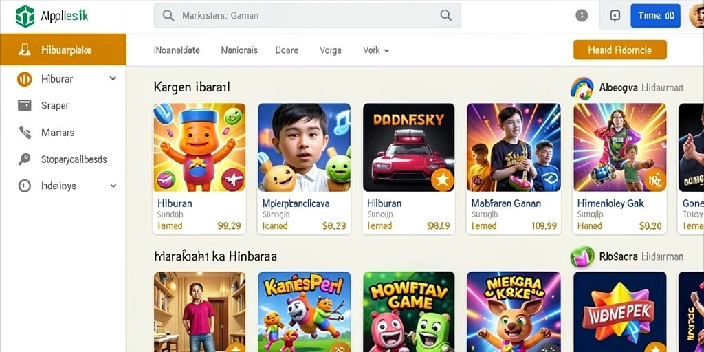 Berbagai karakter unik yang dapat dipilih dan dimainkan.