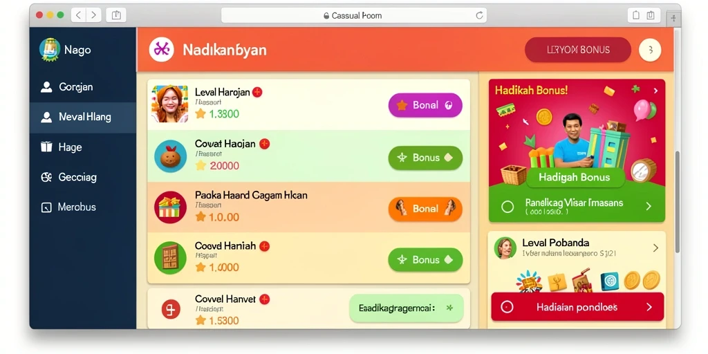 Komunitas aktif dengan interaksi sosial yang seru.