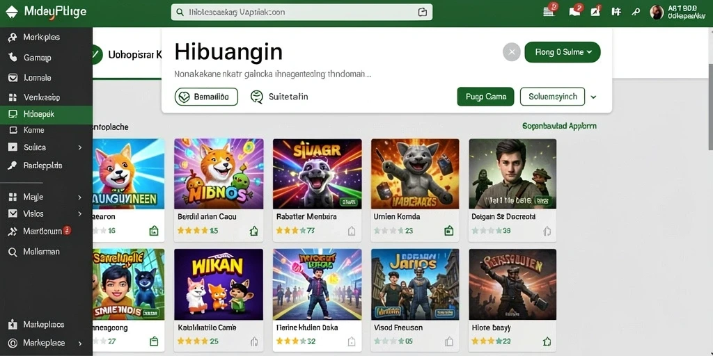 Pengalaman bermain yang seru dengan banyak pilihan.