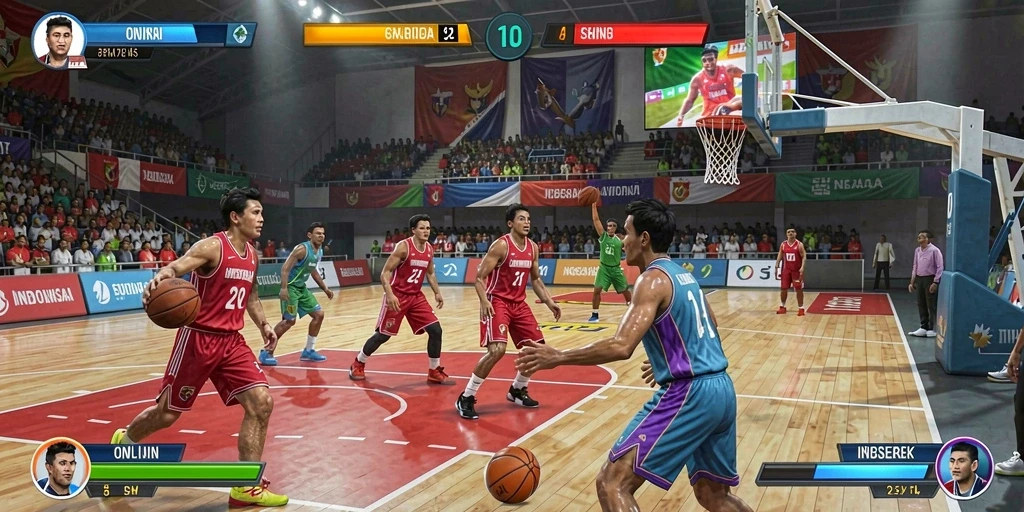 Fitur mode multiplayer yang seru dan kompetitif.