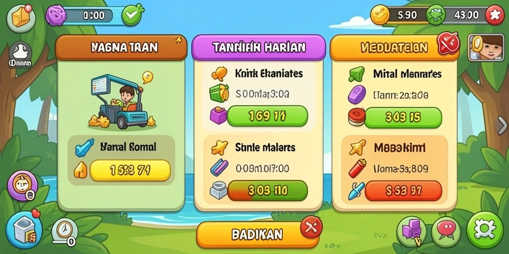 Mode permainan yang bervariasi untuk semua kalangan.